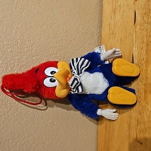 Woody Woodpecker Plush Vintage 1982 Walter Lantz Stuffed Animal 10" Tall